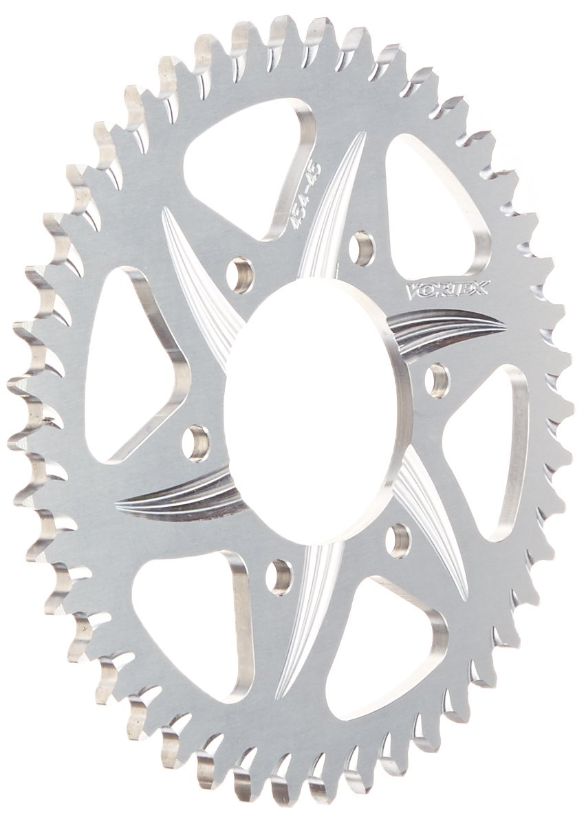 Amazon.com: Vortex 454-45 Silver 45-Tooth 525-Pitch Rear Sprocket